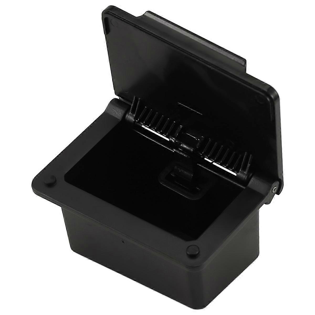 Car Rear Left Door Armrest Storage Box Rear Seat Armrest Ashtray Box