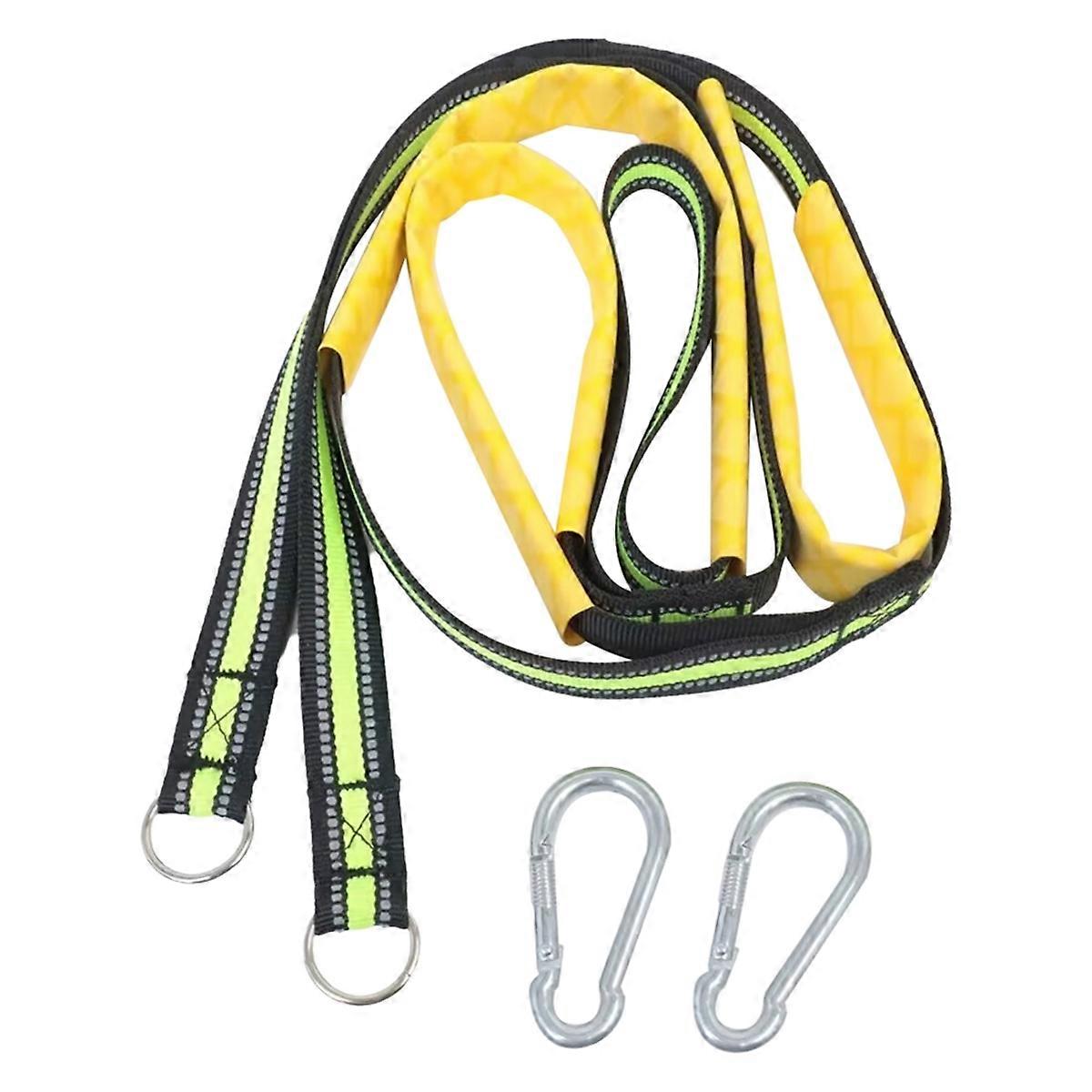 Marine Rope Ladder,Portable Marine Boarding Rope Ladder 3 Elevators