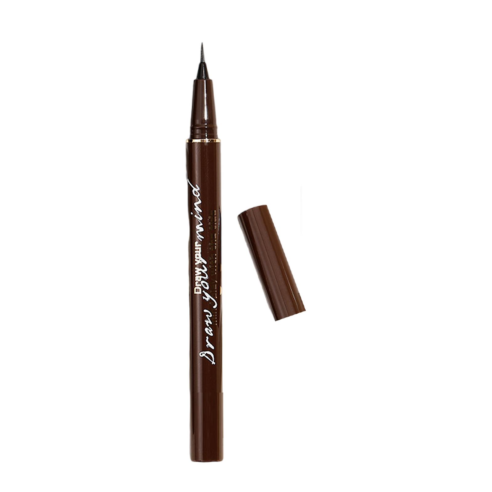 Liquid Eyeliners Waterproof Eyeliners Eye Liner Pencil Quick Drying Eyeliners Pen Lasting Eyeliners for Parties Dates brown