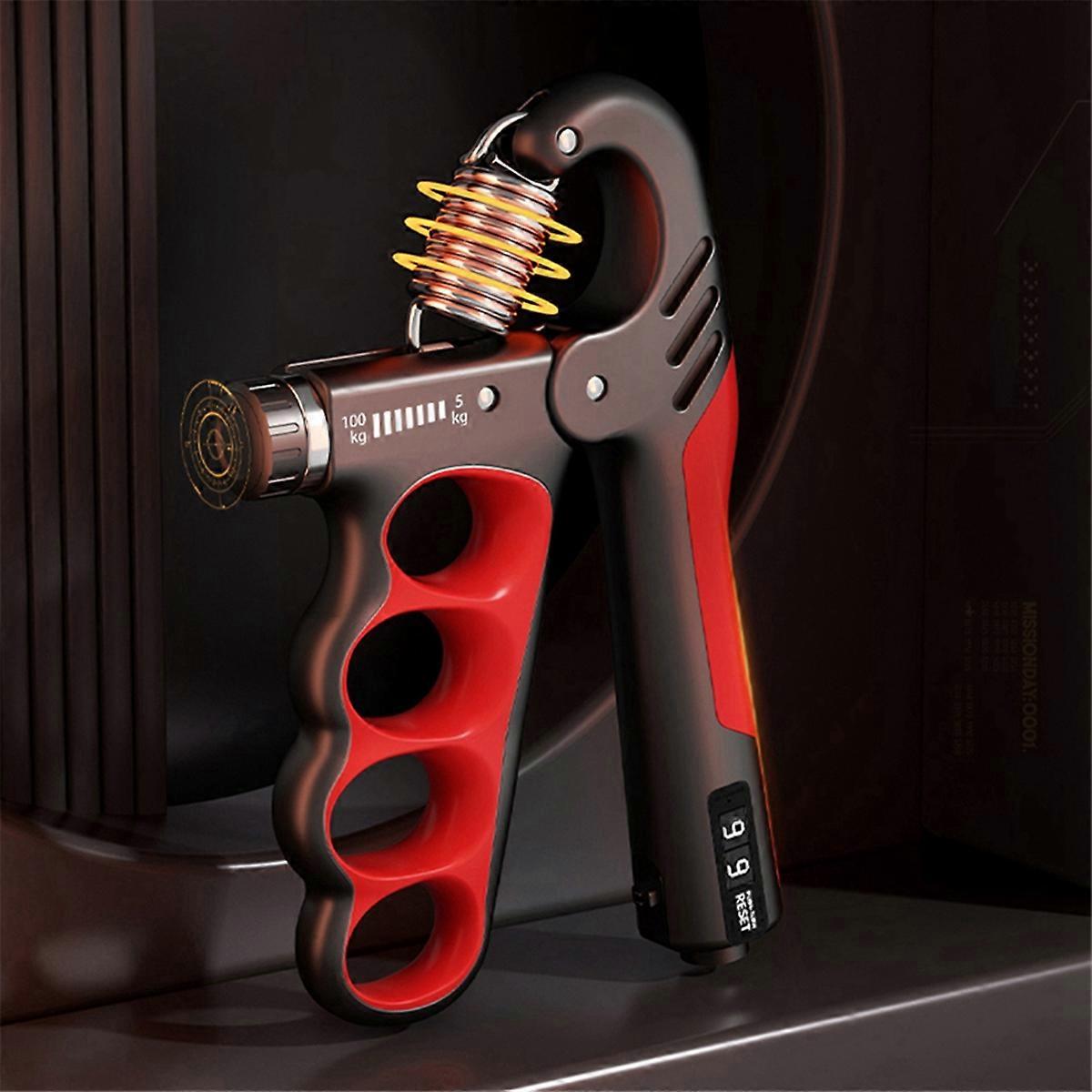 2 Pack Hand Grip Strengthener for Muscle Building 11-220 lbs A