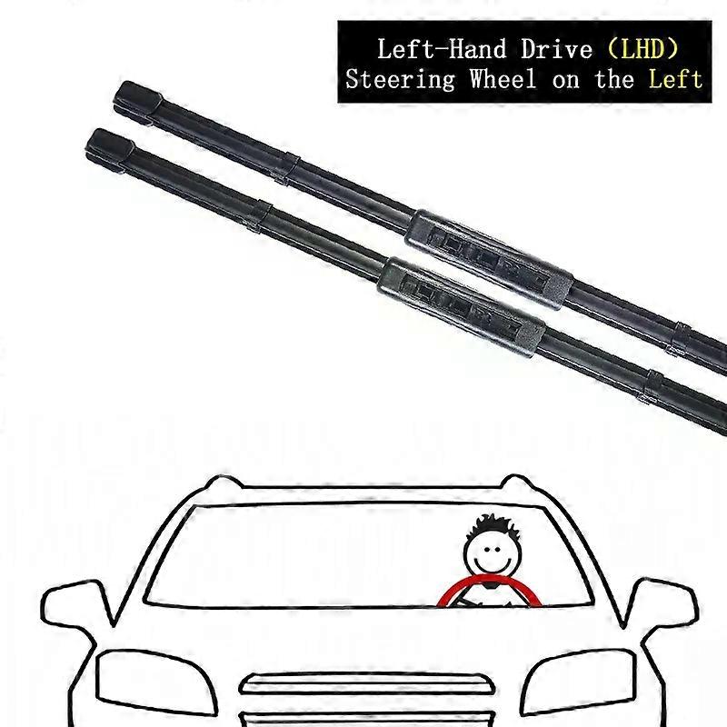 For For Renault Twingo 3 III MK3 2015~2023 Front Wiper Blades Cutter Window Windshield Windscreen Brushes Replacement Car Accessorie