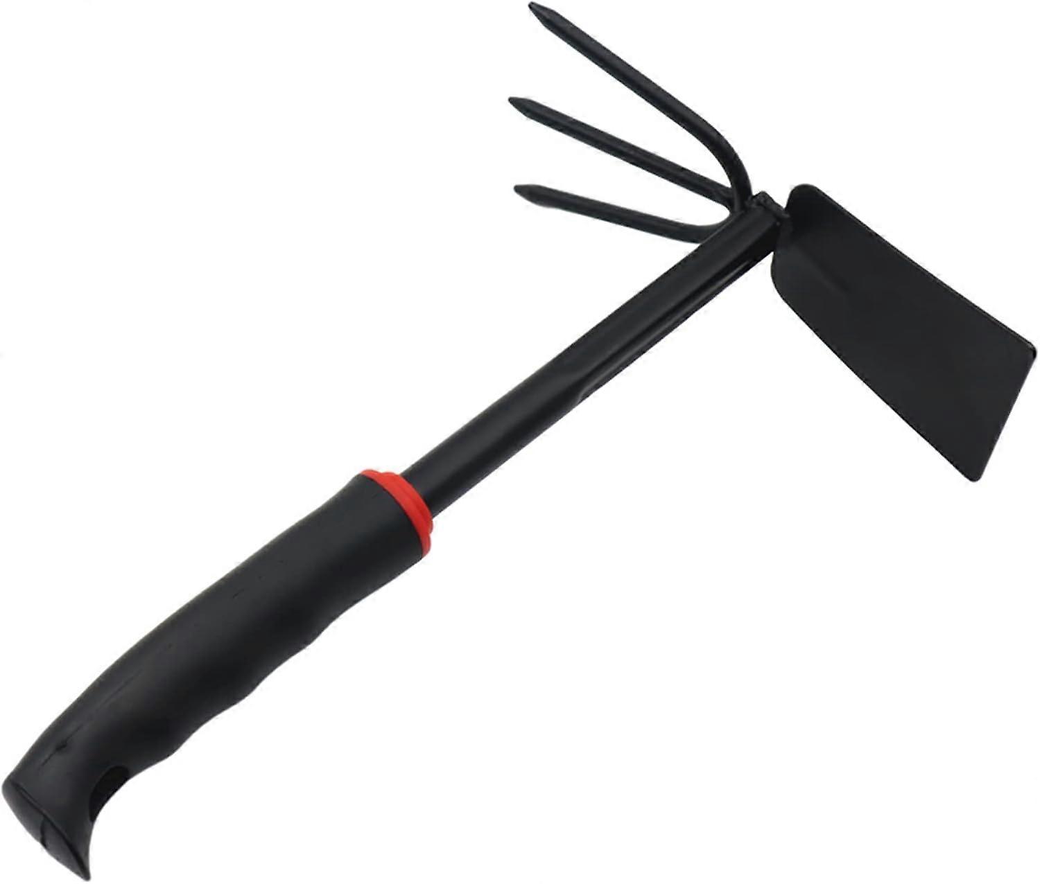 Garden Tool, Dual-Purpose Hand Hoe, Anti-Rust Blade