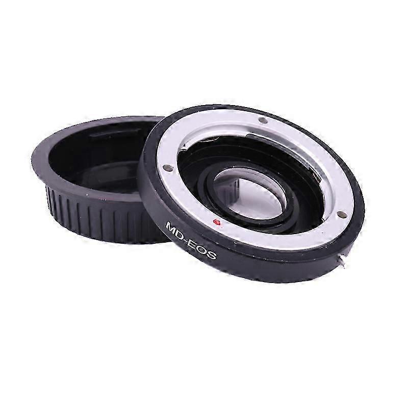 Lens Mount Adapter Ring for Minolta MD Lens to Fit for Canon EOS EF Camera Focus Infinity Lens Adapter Ring with Corrective Lens