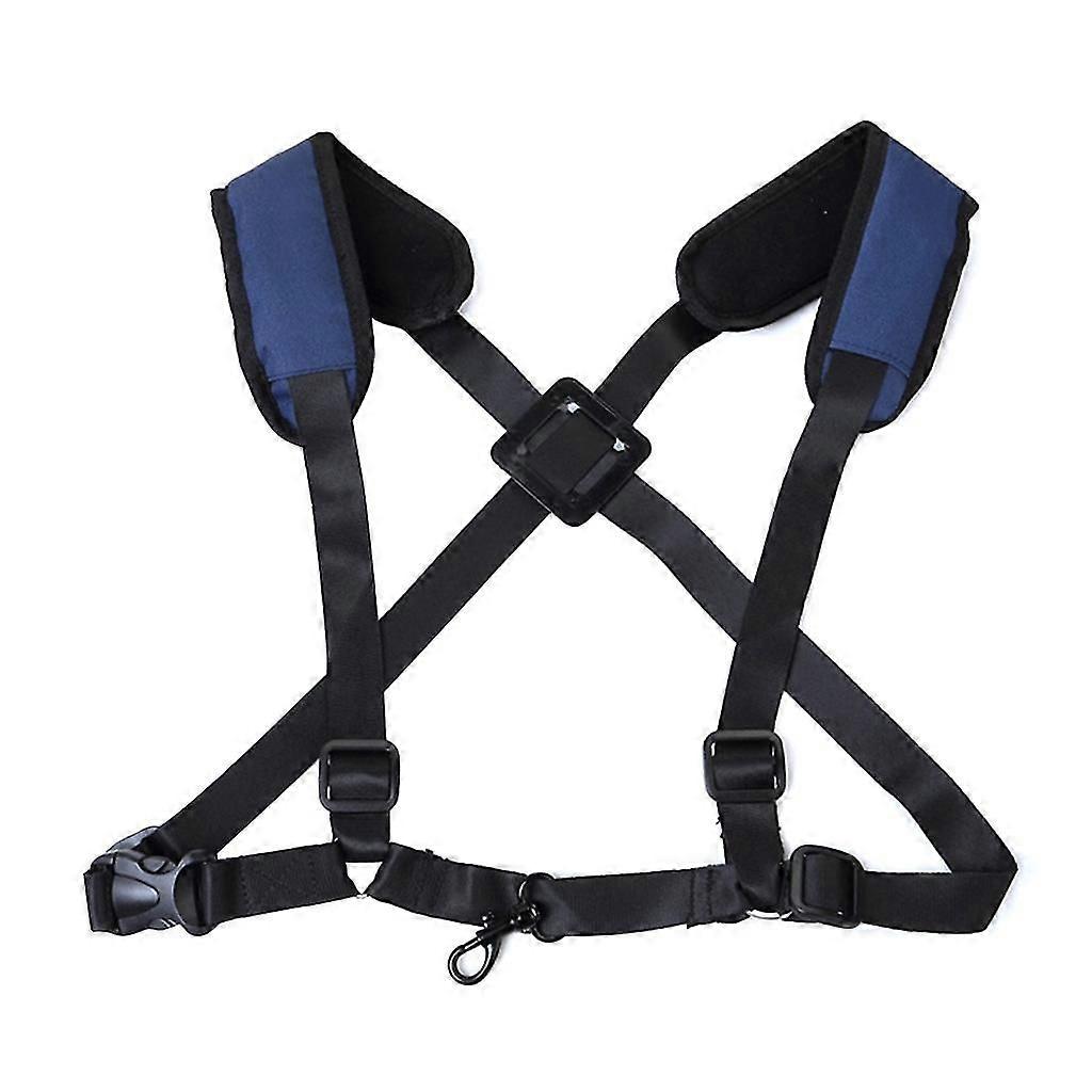 Sax Strap Saxophone Shoulder Strap Adjustable Sax Chest Shoulder Strap Harness
