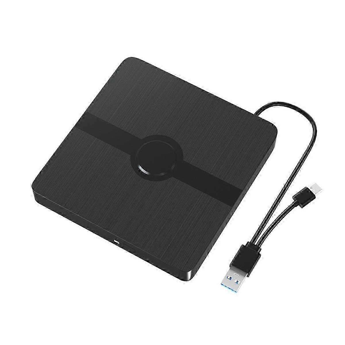 External Blu-Ray DVD Drive USB 3.0 Portable Optical Drives CD DVD Burner Player Reader for Laptop