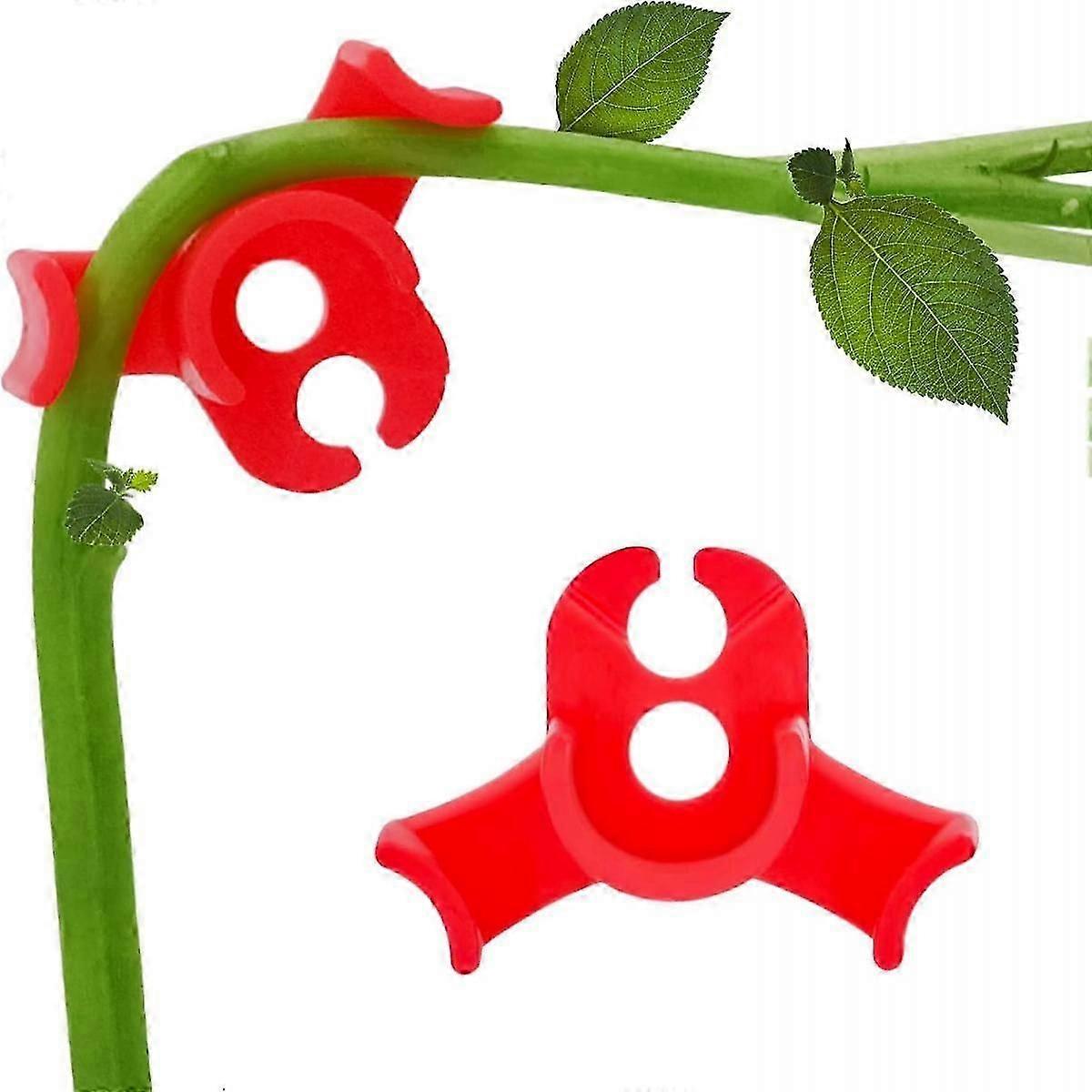 مقاطع تدريب نباتية 20 قطعة مقاطع نباتية منخفضة الضغط لثني مشابك النبات لتدريب النبات (20 قطعة)