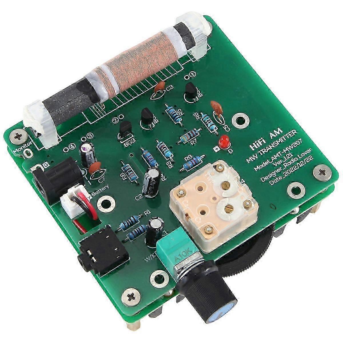 Medium Wave Transmitter Frequency 525-1605KHz HIFI AM Experiment MW Modified Ore Radio Transmitter