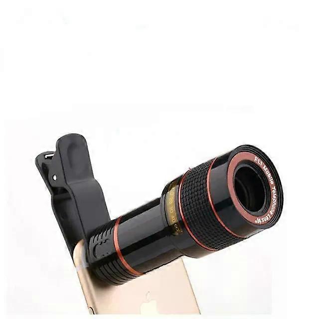 8X/12X Scope For Travel Hunting Mini High Magnification Monocular Telescope Long Focus Lens Universal For Digital Camera & Phone