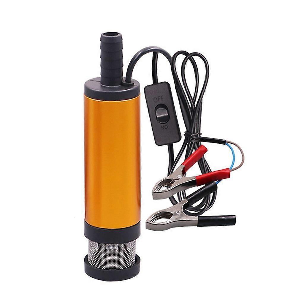 12 V:n öljynsiirtopumppu Kompakti ja kevyt öljysähköpumppu Helppokäyttöinen