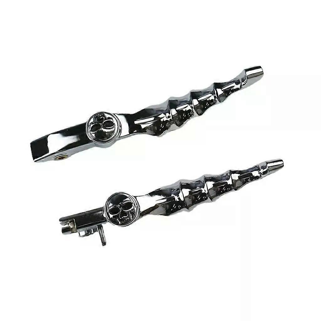 Chrome Front Handlebar Control Skull Brake Clutch Lever for Yamaha V-Star 650 1100 Custom / Drag XVS400 1996-02 Cruiser