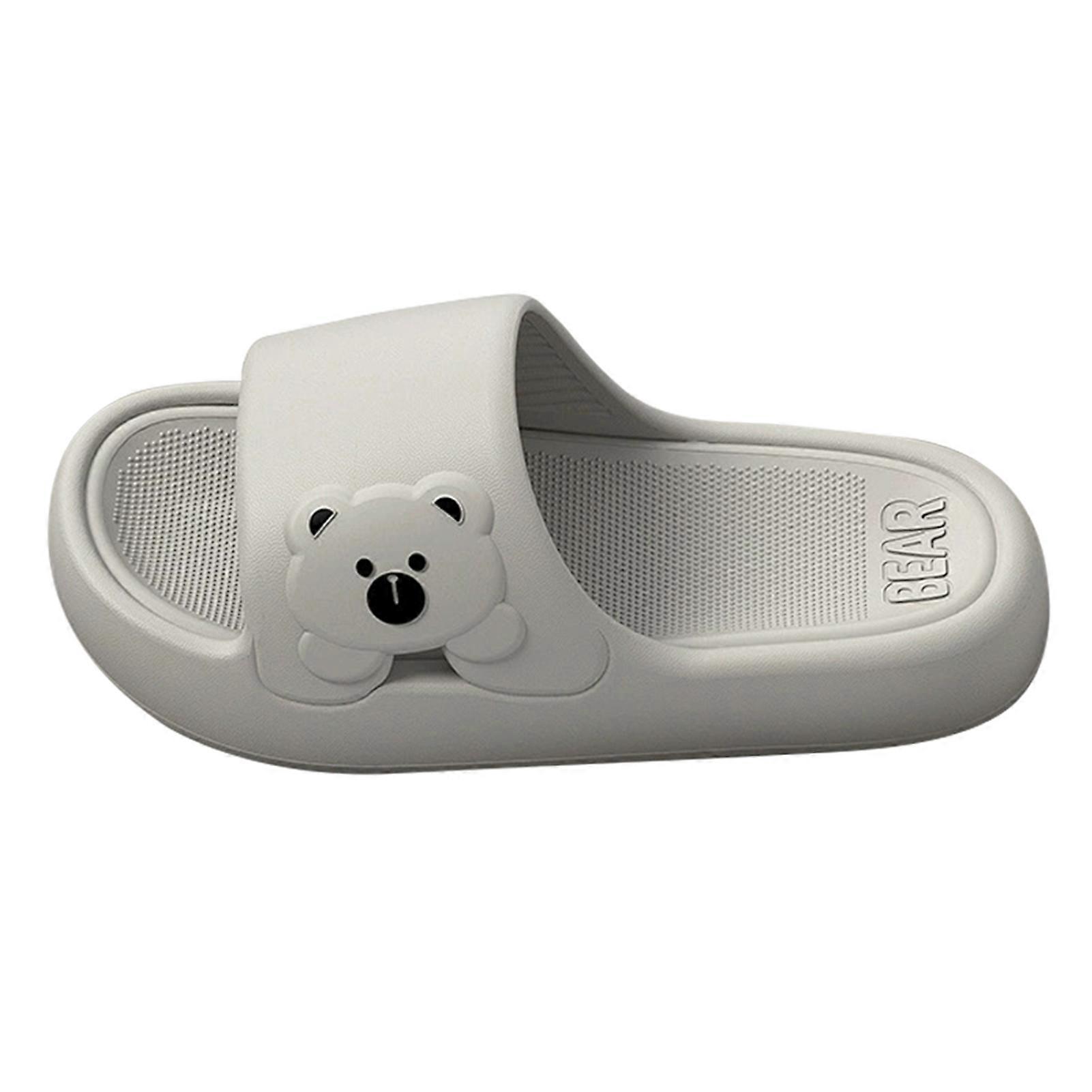 Couple Waterproof EVA Bathroom Slippers - Soft, Light, Non-slip, Suitable for Home, Beach, Swimming Pool