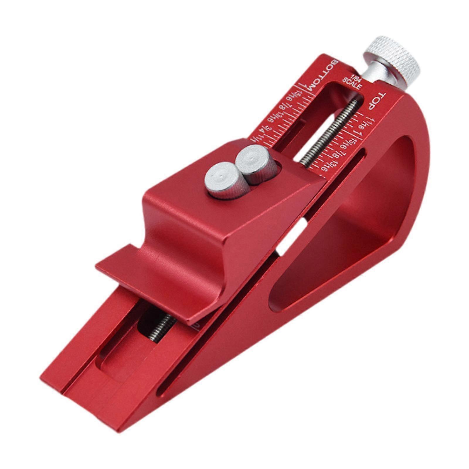 Adjustable Setting Block Height Gauge Professional 1/64" to 1-1/16" Range