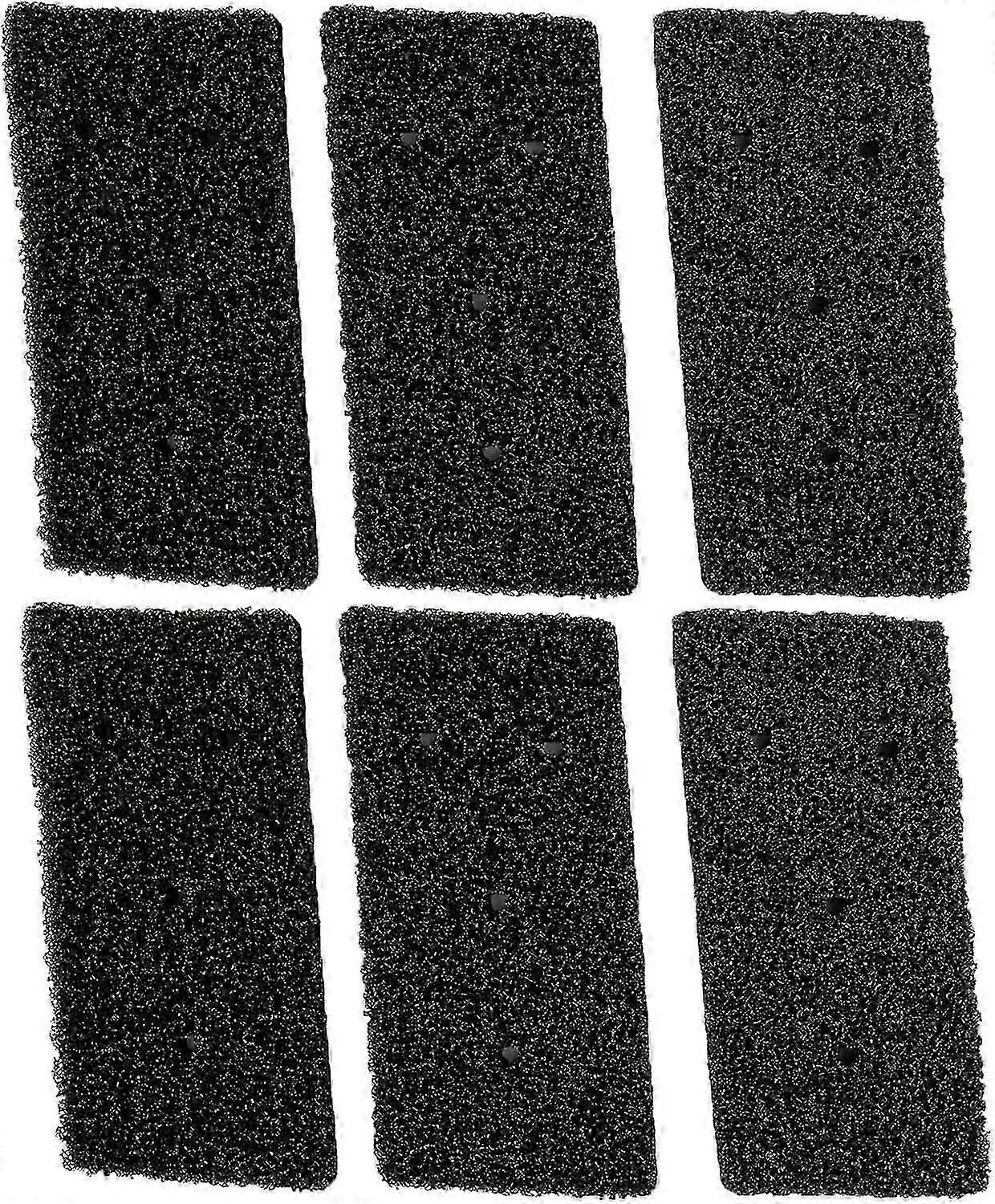 Set of 6 Filters for Bauknecht Privileg Whirlpool HX 481010716911 Dryer Heat Pump Dryer Fine Coarse 230 x 115 x 14 mm Sponge Filter Mat Condenser Dry