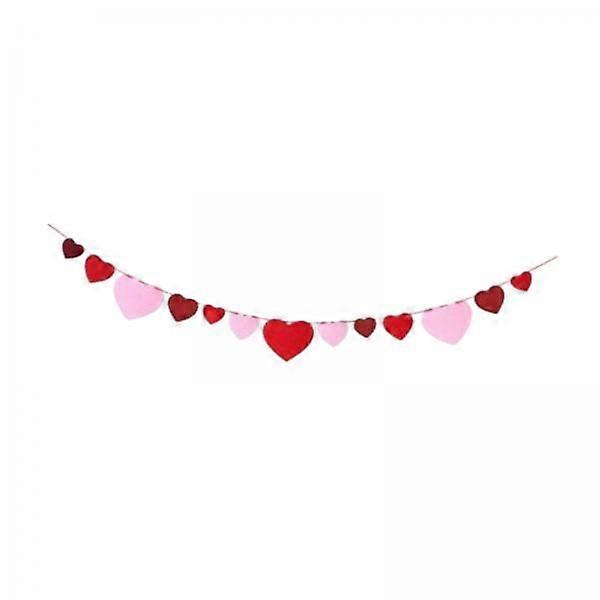 Romantic Valentine's Day Heart Decor Set