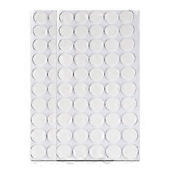 100 Double-Sided Adhesive Dots, Transparent Round Acrylic Stickers for No Traces or Residue Crafting,