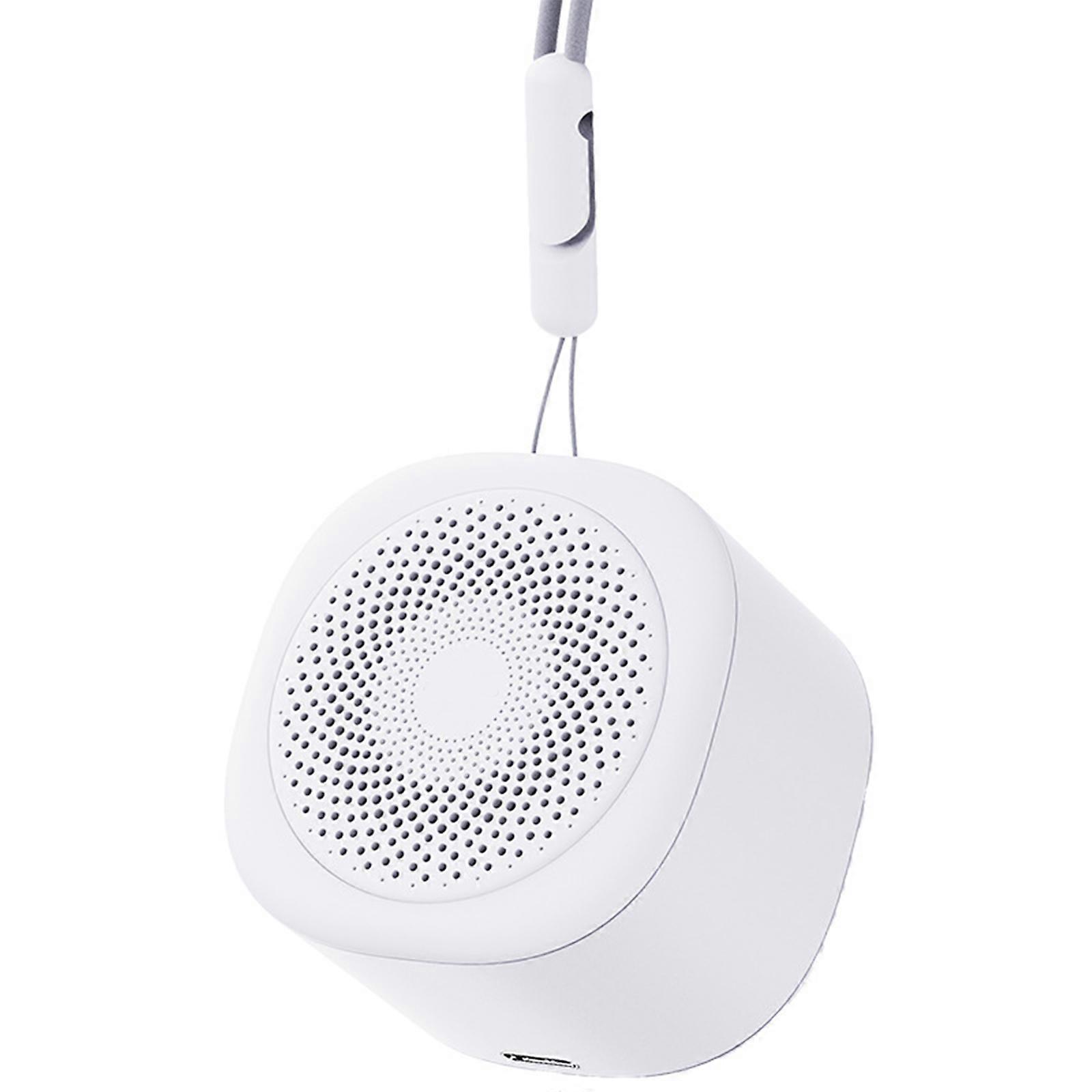 Compactly White Noise Sound Machine with 7Color Night Lights and 10 Relaxing Sounds for Better Sleep USB Rechargeable