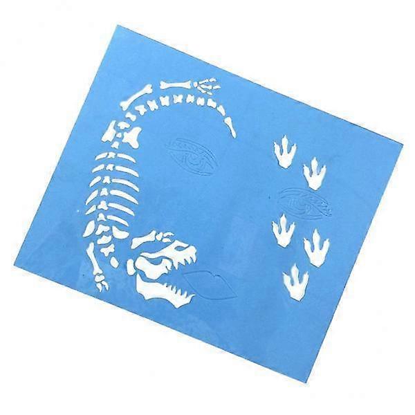 3x Reusable Stencil Body Paint Template Fancy DressMakeup