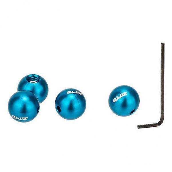 5x4Pcs Brake Cable End Caps Set Ball Hat Multi-Color Cable Tips Blue