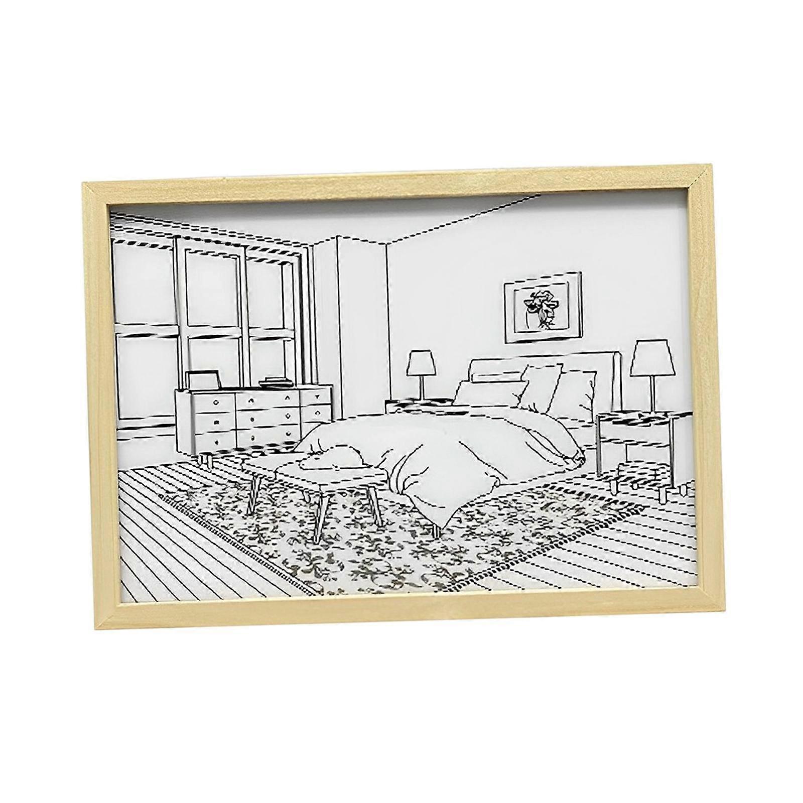 Light Up Painting (USB Powered - 3 Lighting Modes) LED Lights Picture, Art Wall