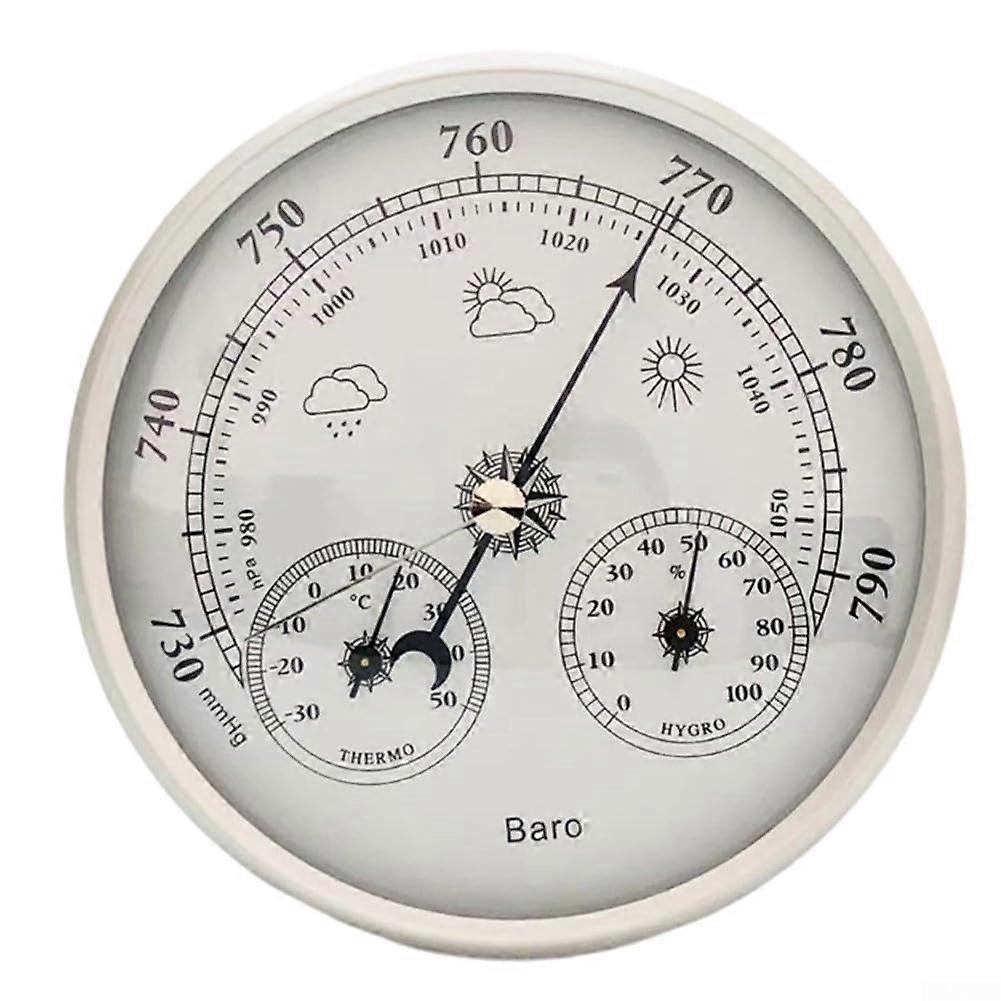 Analog Thermometer Room Thermometer Temperature Humidity Monitor Simulates Weather a Station for Accurate Home Measurements 3050°C