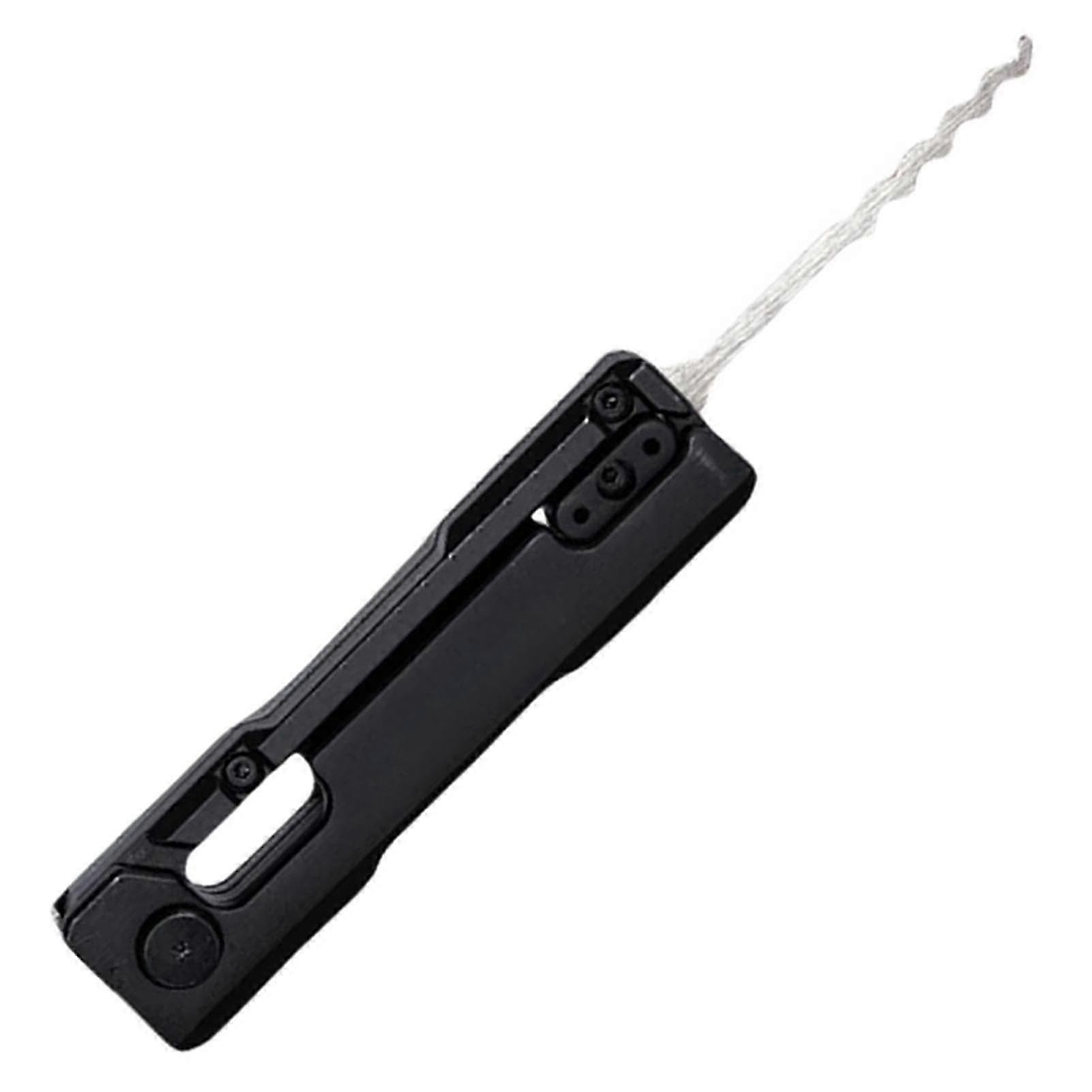 Long-Handle Survival Lockpicking Tool Set with Pocket Jack Knife Picks
