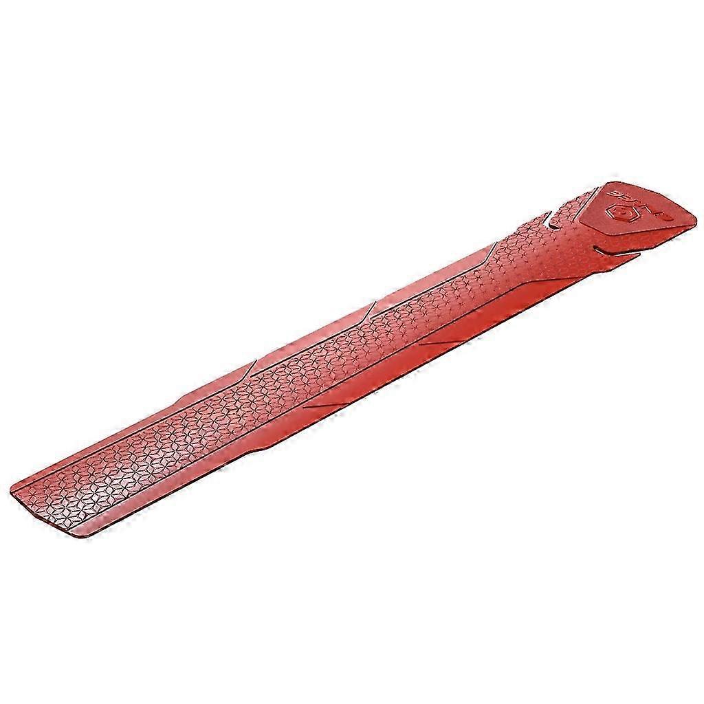 Bicycle Frame Guard 3M Bike Frame Protection Sticker - Scratch Proof Rhombus Red