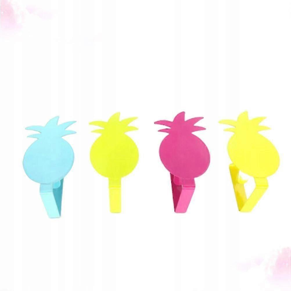 4 Pcs Metal Clips For Creative Tablecloths