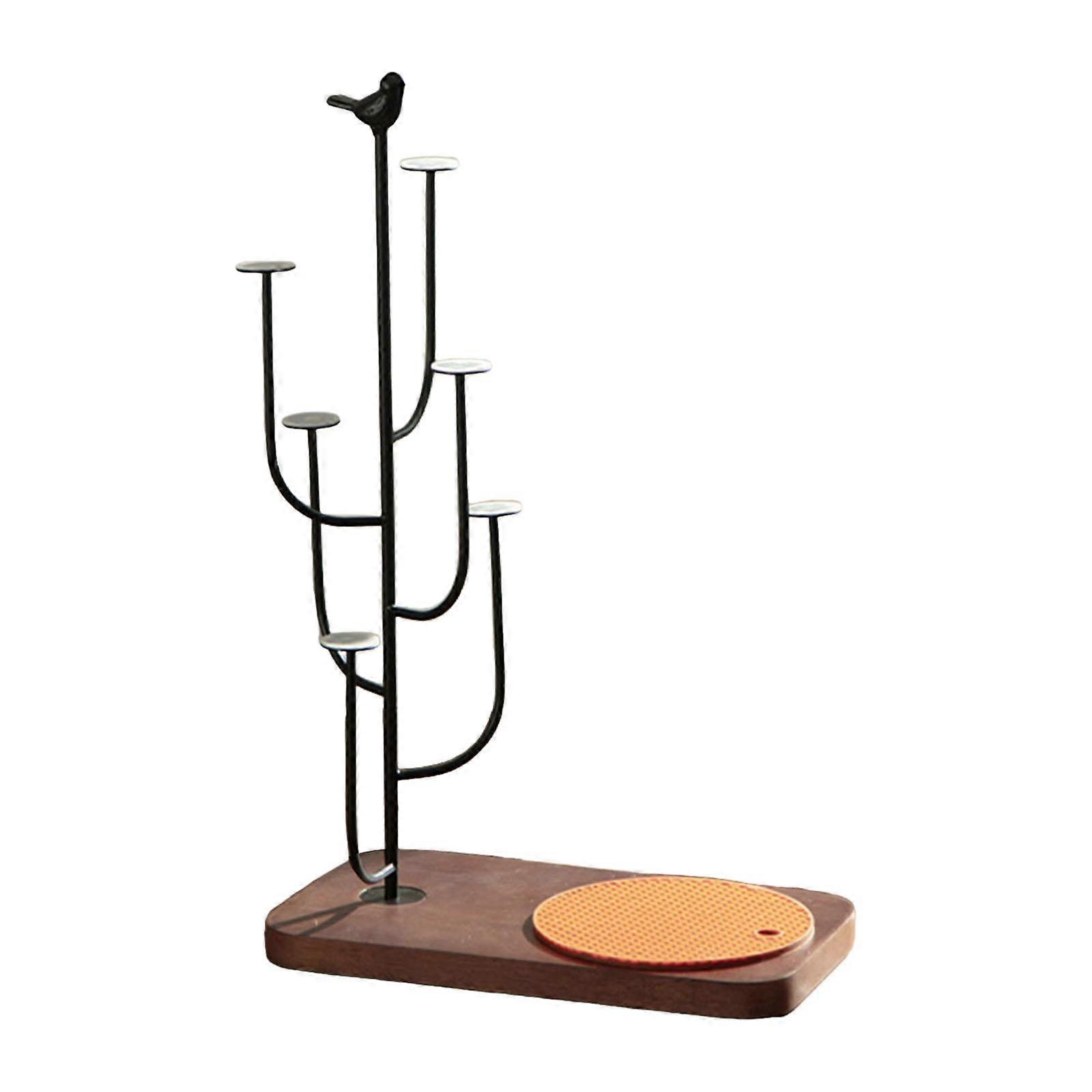 Mug Cup Tree Rack Coffee Tea Cup Holder Storage Rack for Kitchen Restaurant