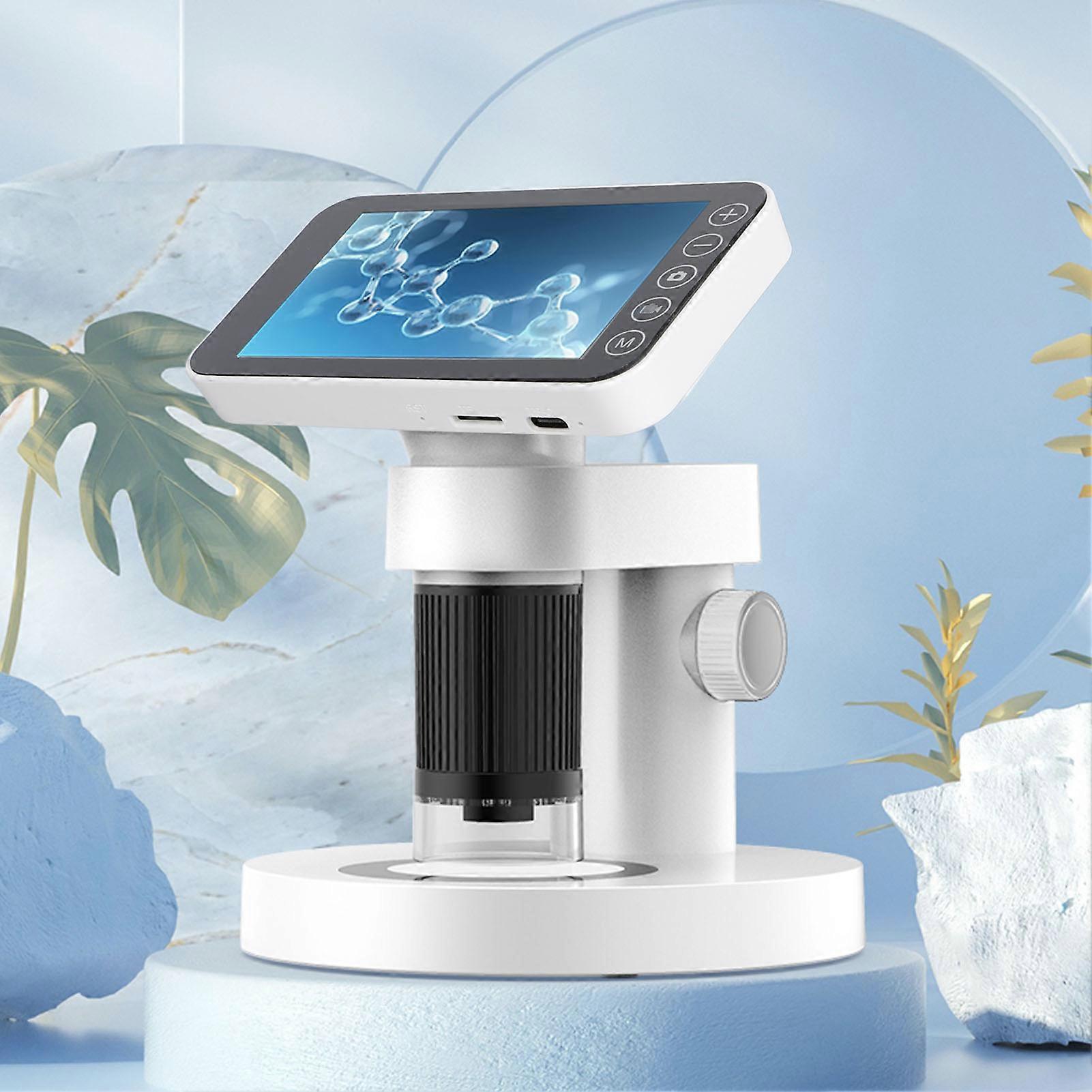 Digital Microscope 3.97 Inch 1000X FHD 12M Digital Coin Microscope Magnifier for Students 