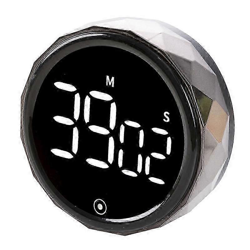 Kitchen timer digital timer with stopwatch function and countdown aluminum p