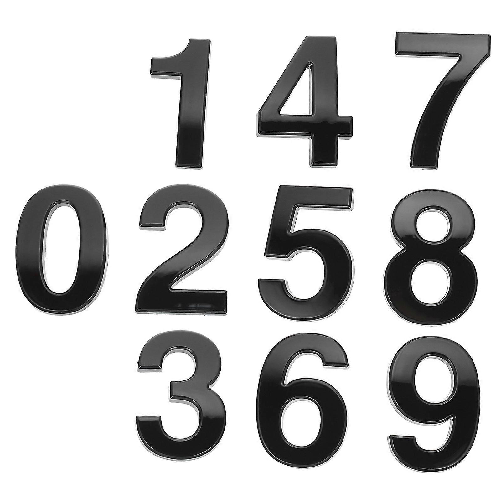 Condo Number Sign, Premium Quality Mailbox Number for Modern Homes