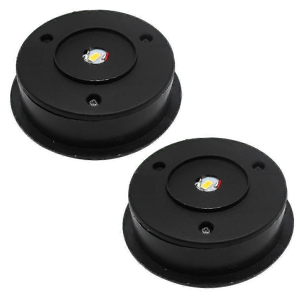 Replacement Solar Panel Tops for Outdoor Garden Lights, 2-Pack