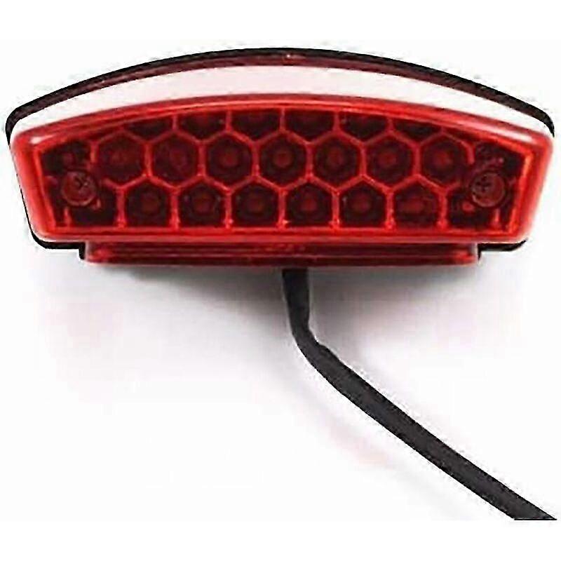 Motorcycle LED Rear Brake Tail Light (Red)