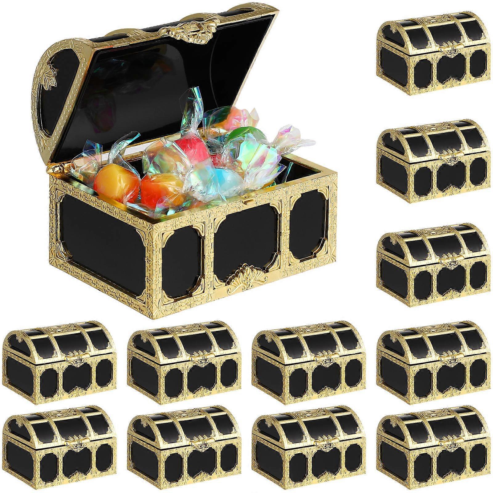Sturdy Treasure Chest Containers, for Party Supplies