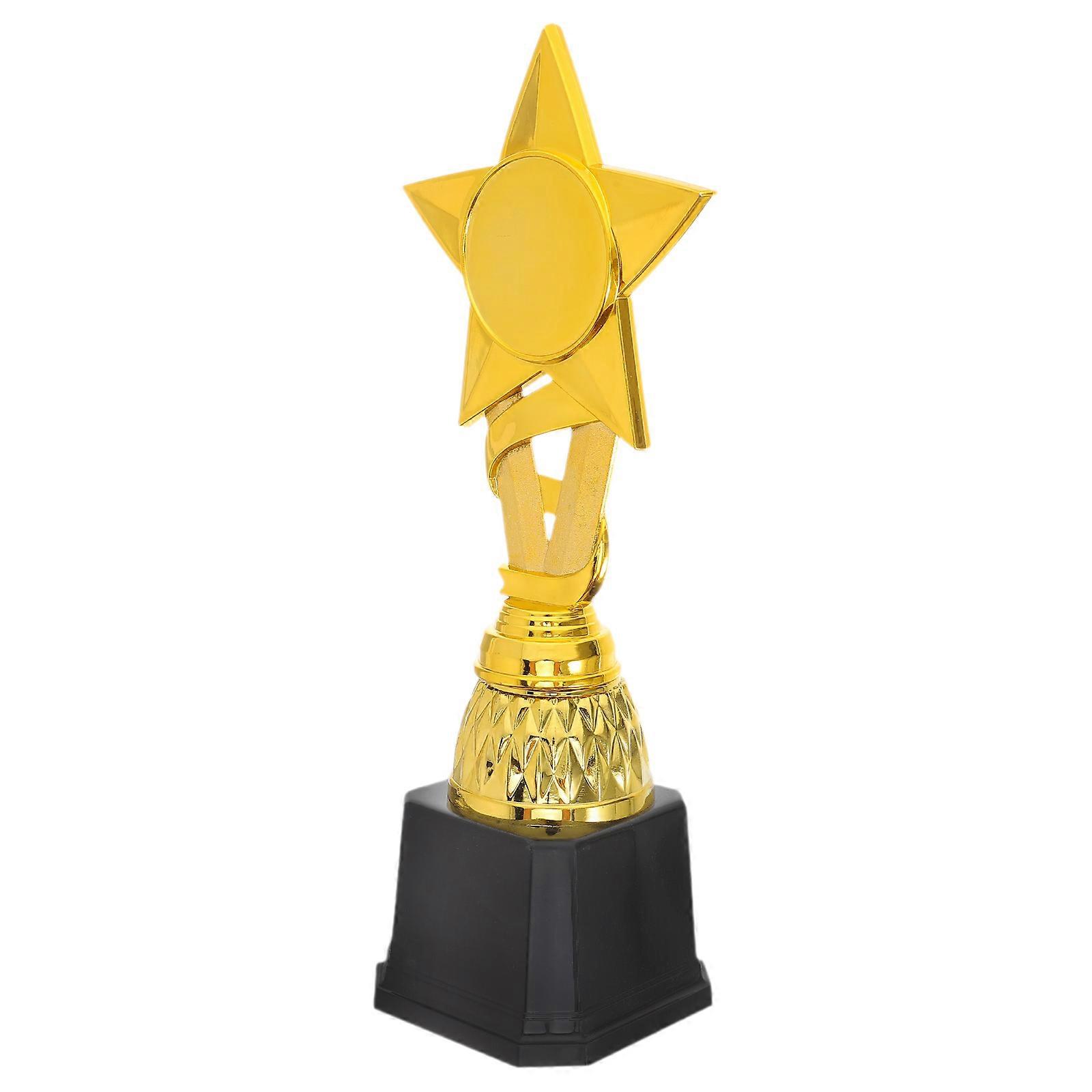 Elegant Plastic Trophy, Perfect Reward for Kids' Creative Activities