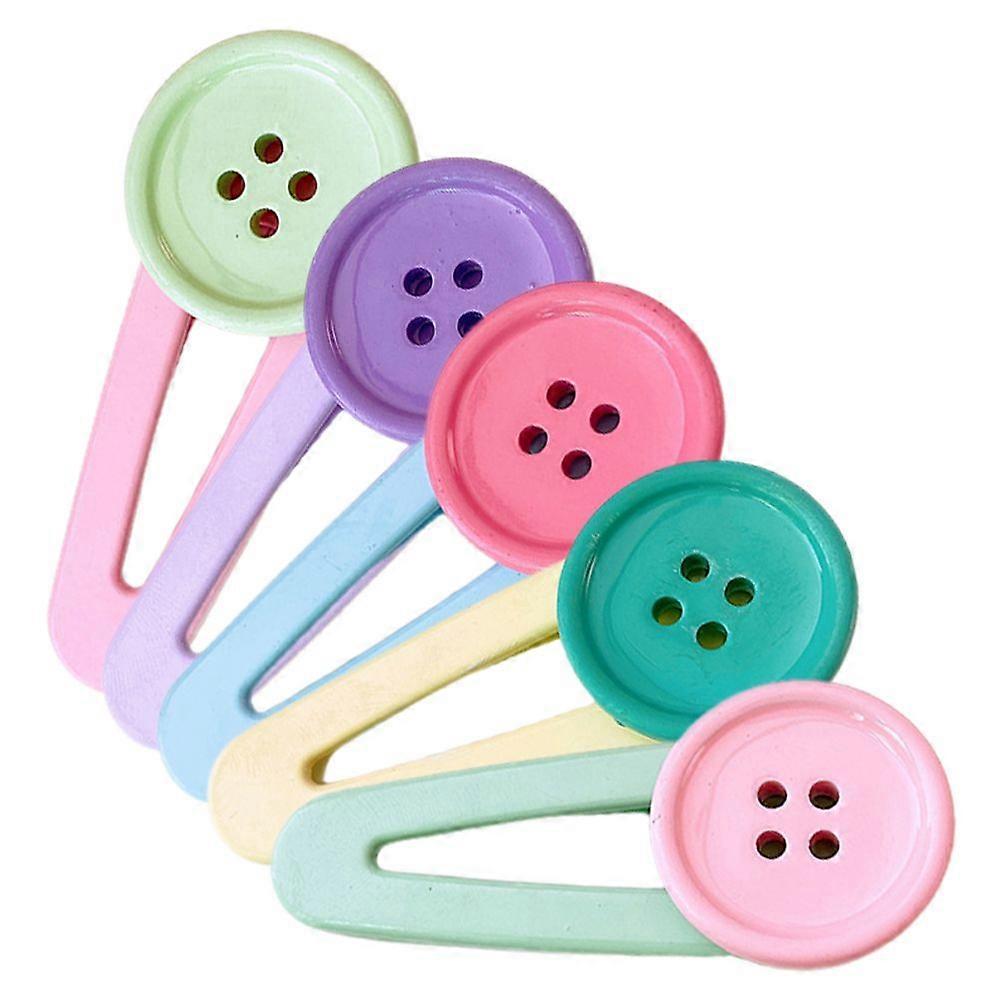 5 pcs Cute Hair Clips Decorative Hair Clips Women Hair Clips Girl Hair Clips Metal Hair Clips