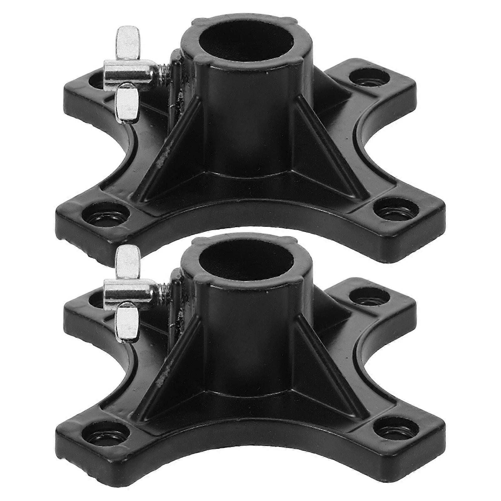 Drum Stand Accessories Square Shape Nonslip Drum Kit Feet Holder 2Pcs