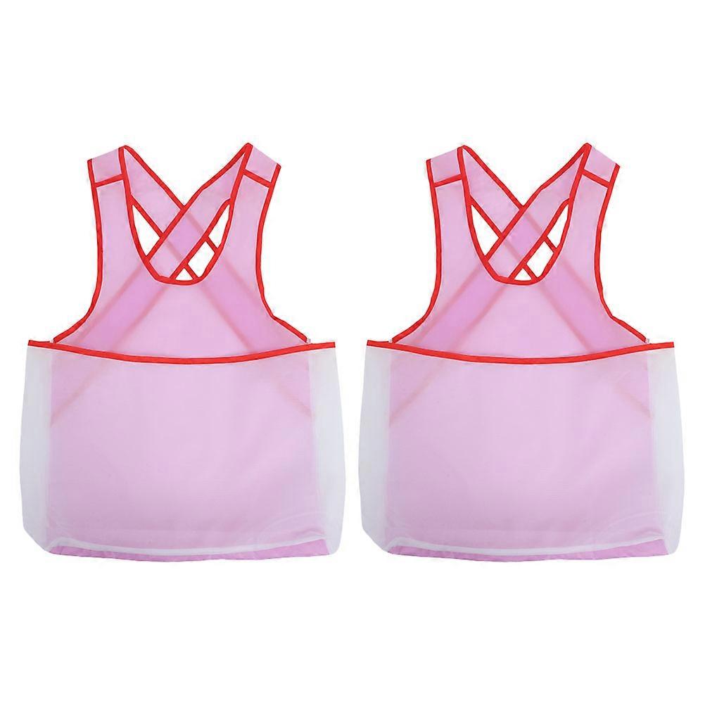 Assorted Color Clothes Drying Apron for Clothes with Waterproof Fabric 2Pcs