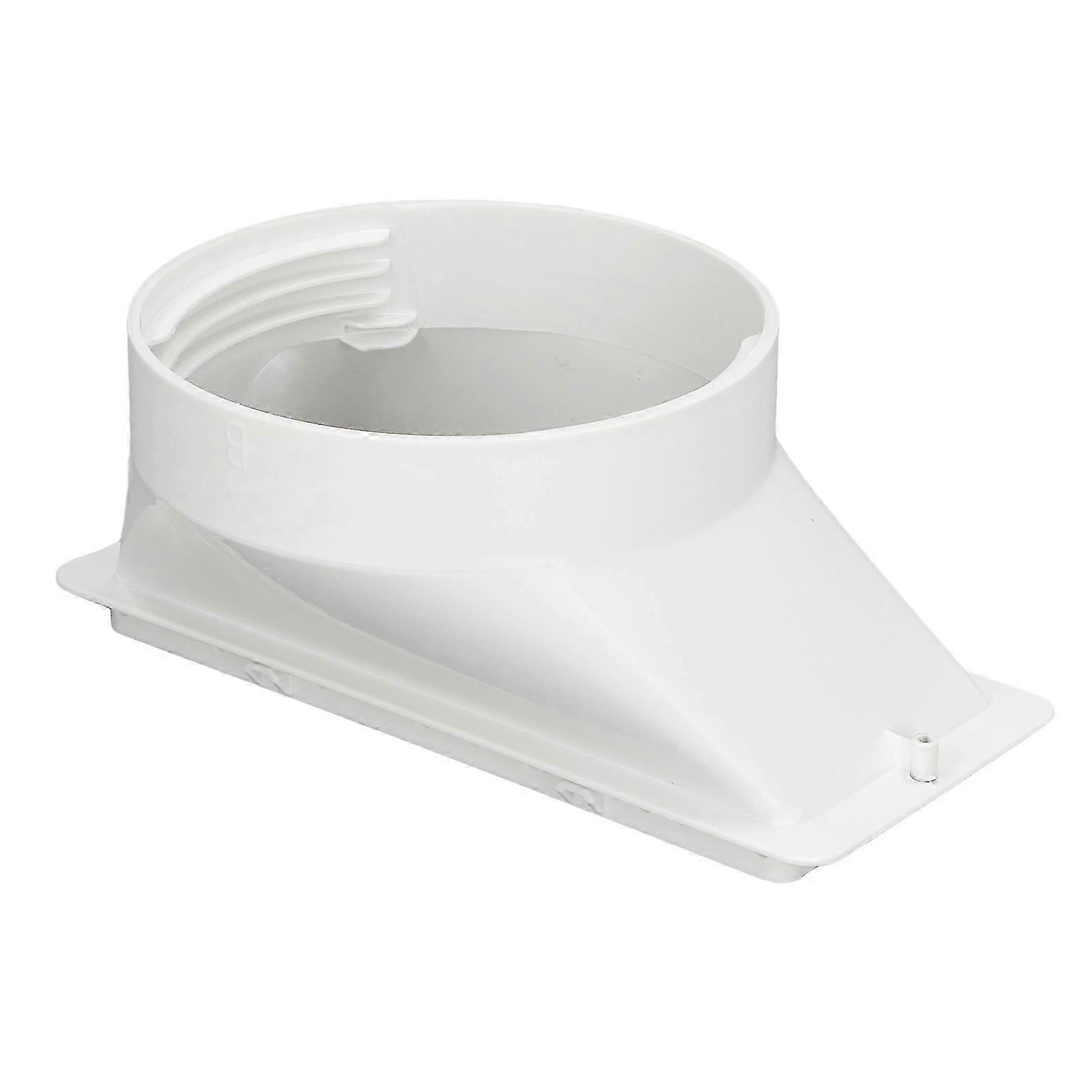 Portable AC Hose Coupler Universal Clockwise Counterclockwise Thread 5in Diameter Rectangular Interface 130mm Hose Adapter Edition 0620