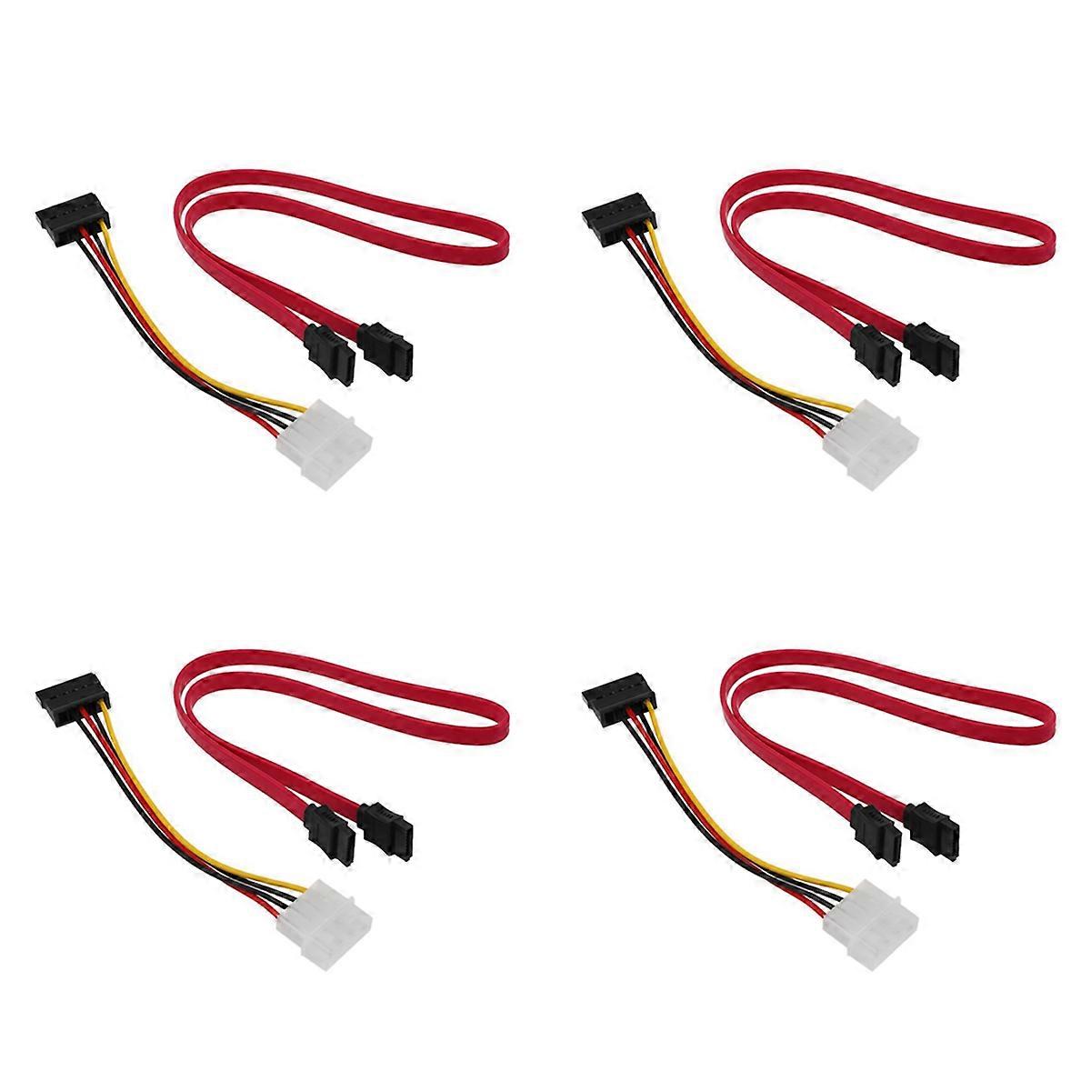 1 SATA Power Adapter Cable and 1 SATA Data Cable