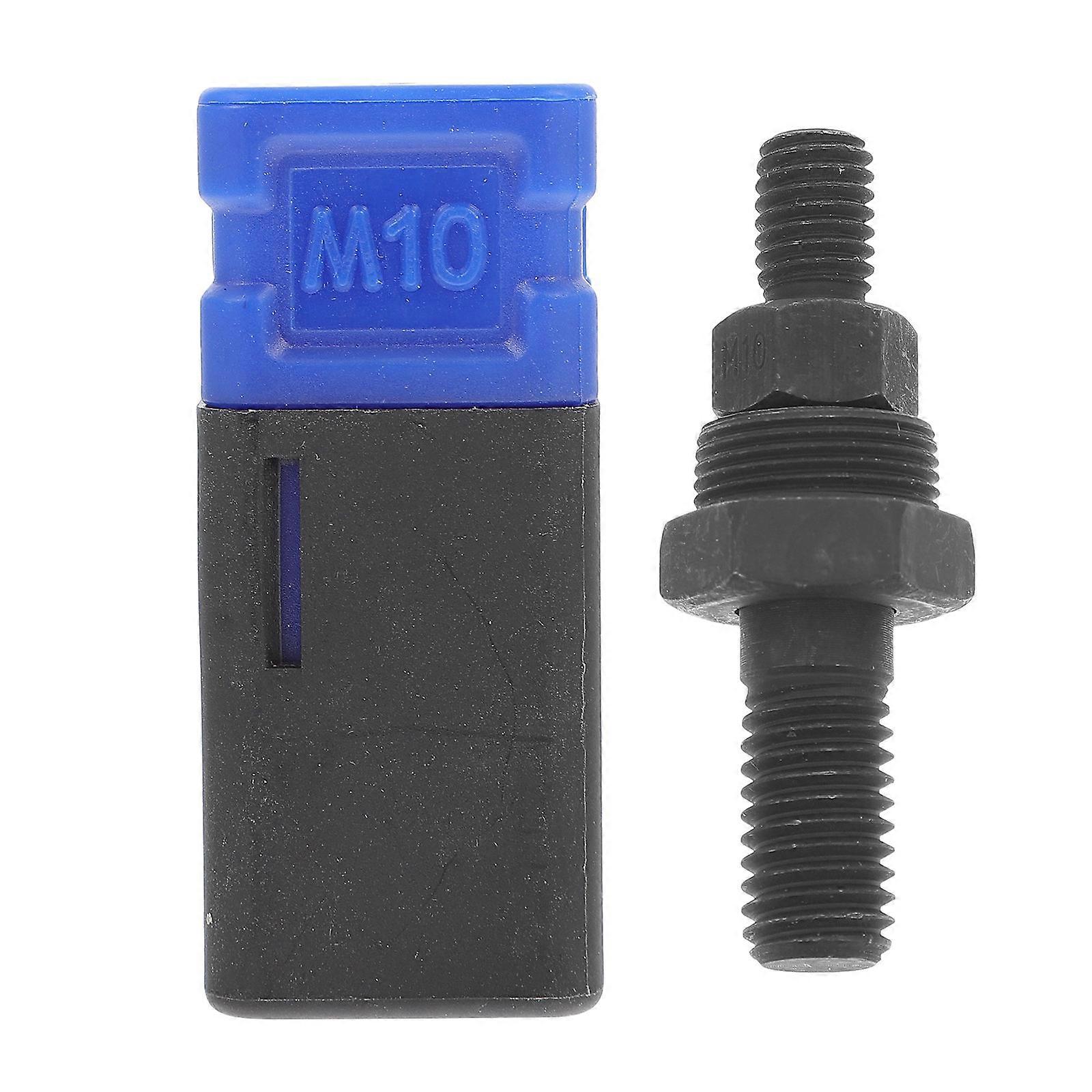 Threaded Insert Rivet Nuts Professional Rivet Nut Tool Spare Part Cylindrical Black 5.5X1X0.7CM Ergonomic Design 1Set