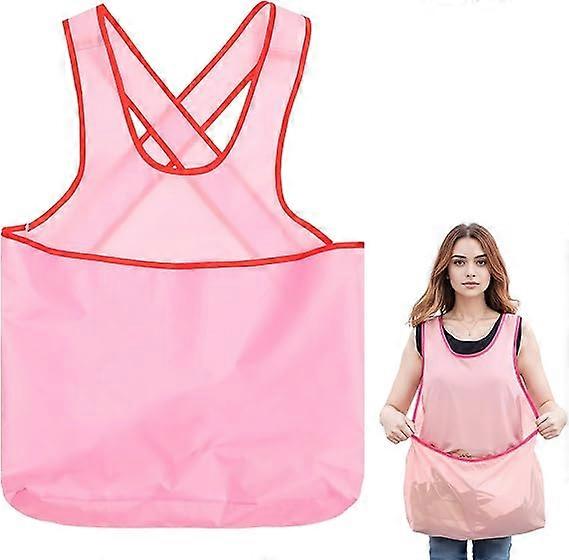 1pc Portable Clothes Apron, Sleeveless Gardening Clothes Drying Apron