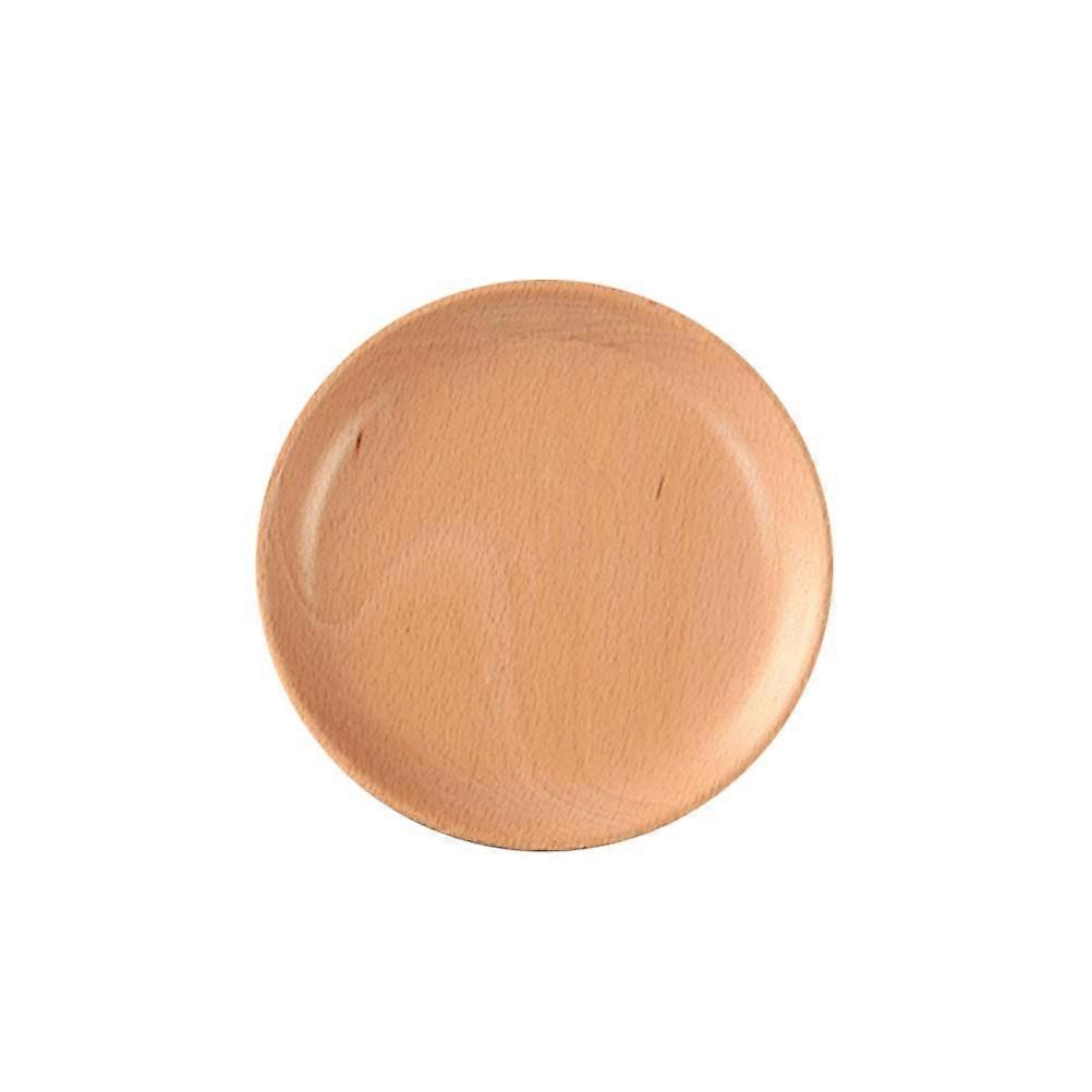 Food Platter Decorative Plate Japanese-Style Round Dinner Serving Plate For Desserts Snacks 20x20x2cm 1Pack