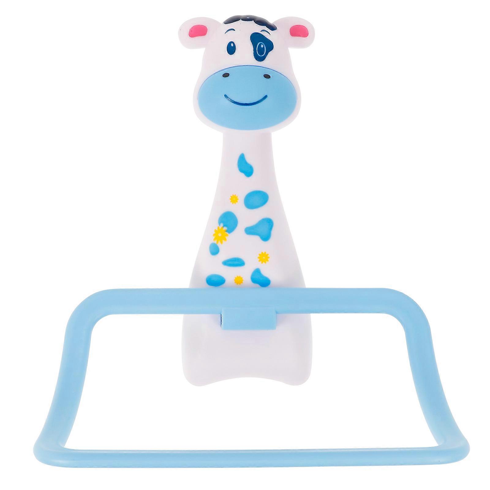 Towel Organizer for Bathroom Punch Free Towel Hanger Multi Color 20.50X12.00X9.00CM Space Saving Wall-Mounted 1Pcs