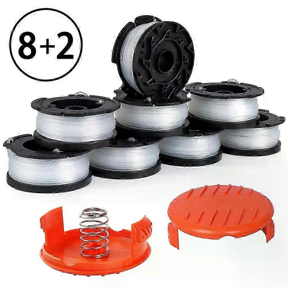 Replacement Spool scap cover Fit For Black Decker Line String spring Trimmer Weed Eater Refills 30ft 0065AF-100-3ZP