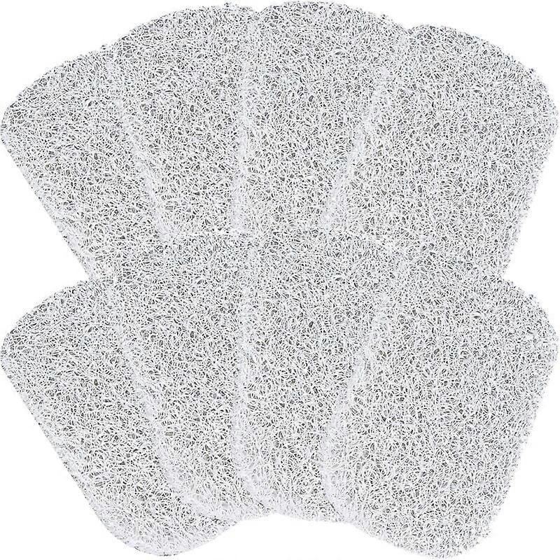 8Pcs White Soap Saver Pad, Shower Soap Holder Pad, Self Draining Soap Dish, Soap Raising Pads for Shower, Kitchen, Bathroom