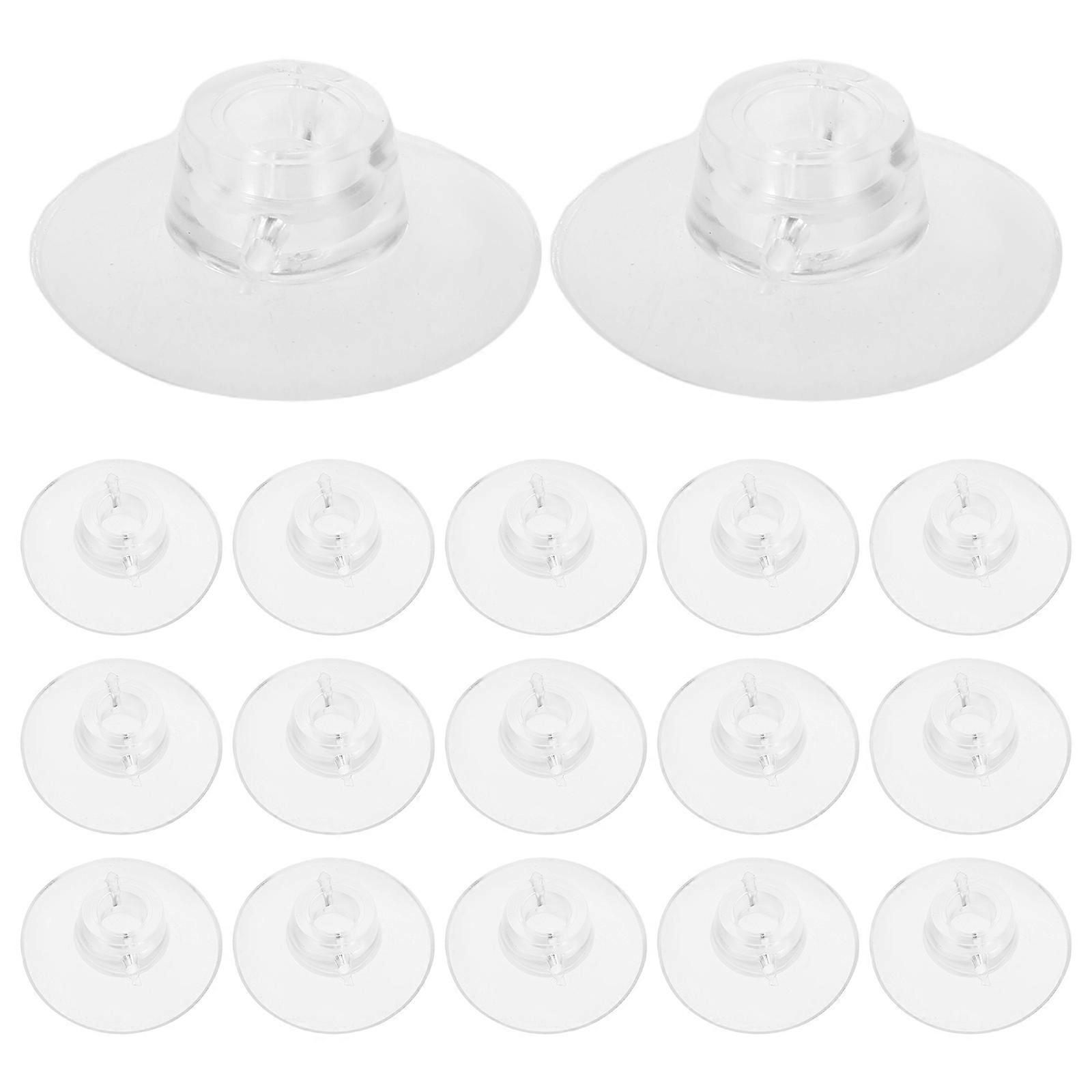 20 Pcs Fish Tank Suction Cups with Adjustable Cable Ties – Strong Suction for Securing Aquatic Plants and Organizing Aquarium Cables – Enhances