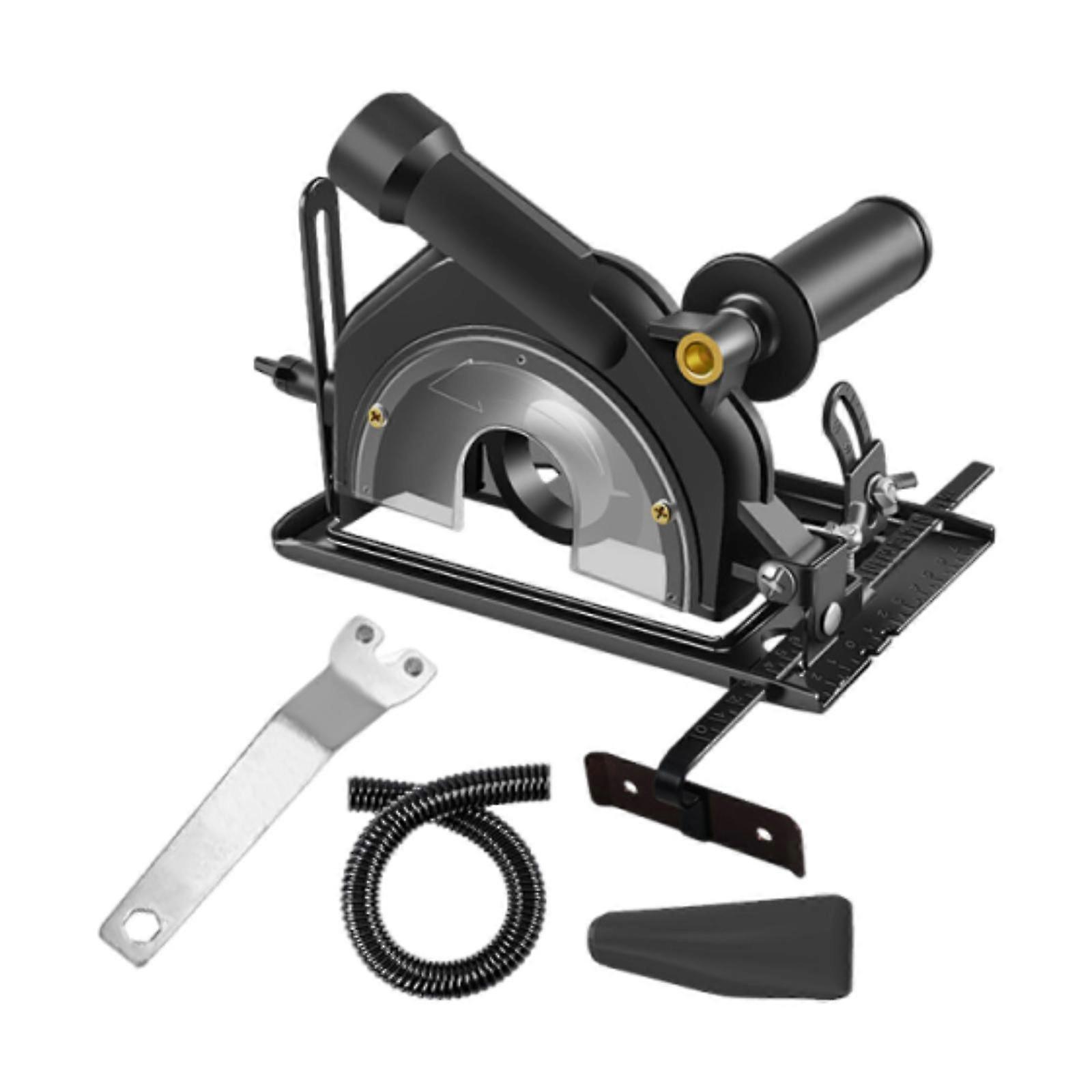 Cutting Grooving Bracket Holder with Guide Rail Fit 100-125 Model Angle Grinders
