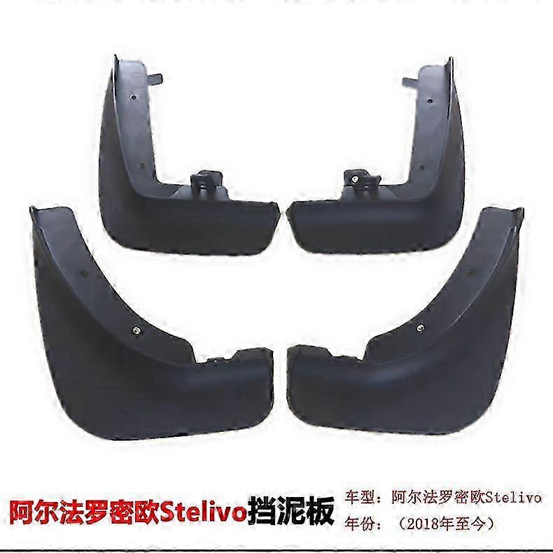 Mud Block Accessories for Giulia Car (17-21) - Compatible with Alpha Romelee Stelivo Fender