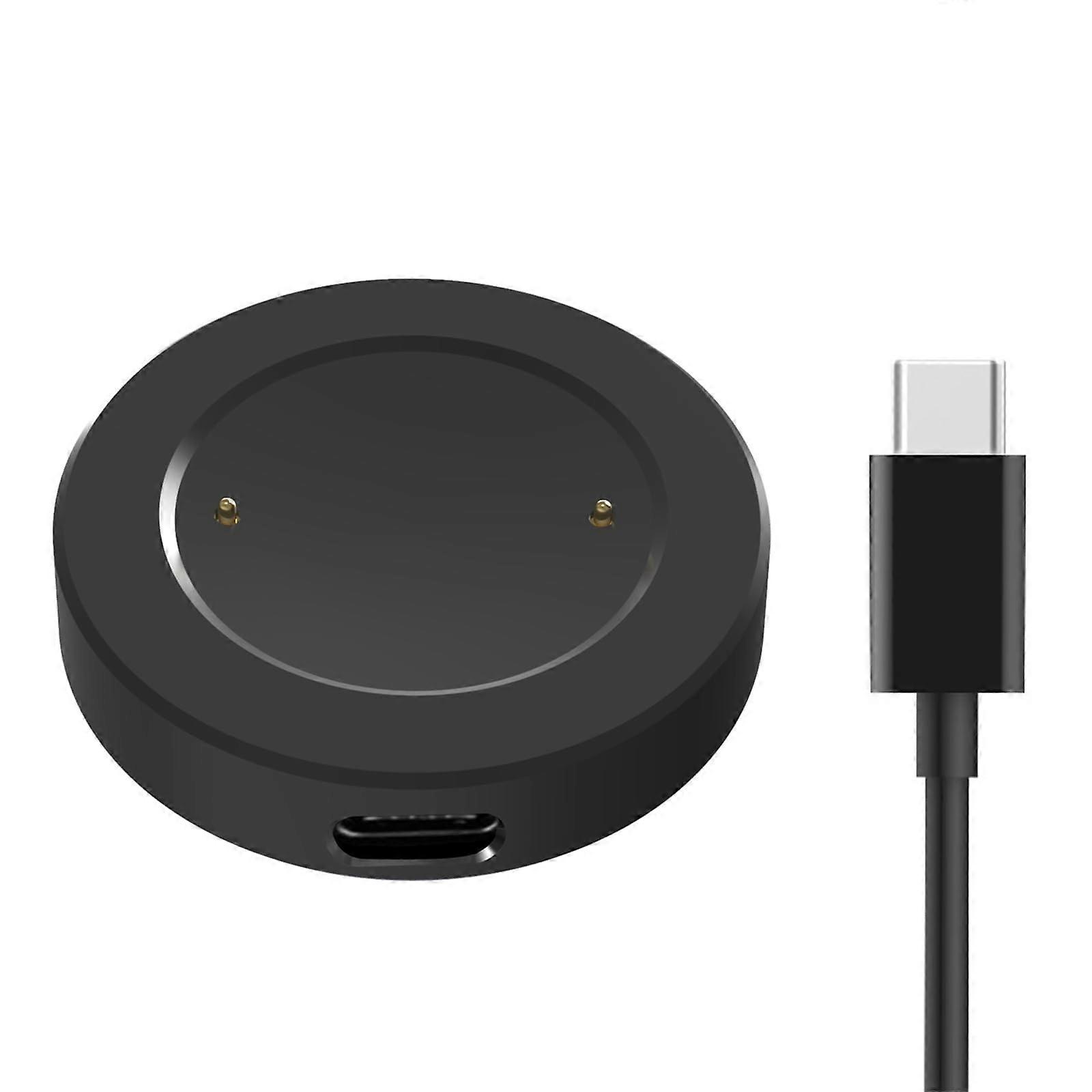 Compatible Watch 4 GS3 Power Adapter USB Charging Cable Dock Holder Station Fast Charge Multiple Devices Black